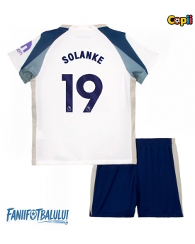 Tottenham Hotspur Dominic Solanke #19 Echipament de Fotbal Replică 2025-26 Copii Acasa (+ Șorturi)